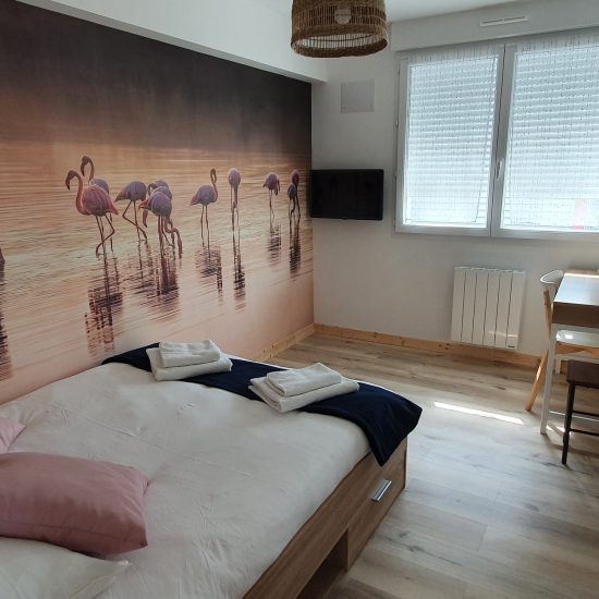 Chambre flamants rose